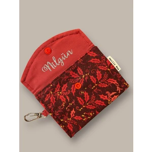 Merlin Bag Yeni Yıl Yılbaşı Hediyesi Isme Özel Mini Cüzdan