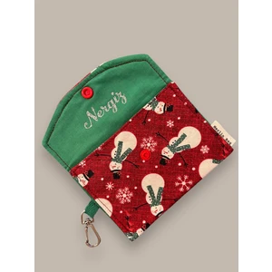 Merlin Bag Yılbaşı Hediyesi Kişiye Özel Isme Özel Mini Cüzdan