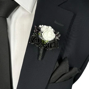 Damat & Sağdıç Özel Yaka Çiçeği