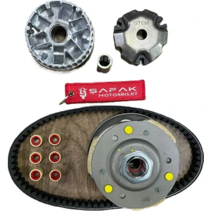 Spontini 110 Ön Varyatör Kayış Arka Debriyaj Komple Set ()