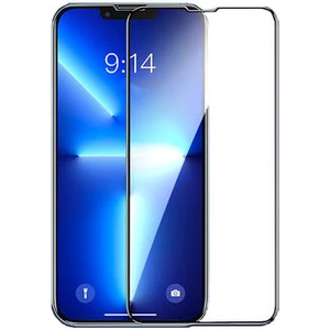Techno Guru iPhone 13 Ekran Koruyucu Ekranı Tam Kaplayan Davin 5d Cam