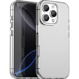 iPhone 16 Pro Pc+Tpu+Pet Mat Düşmeyi Önleyici Telefon Arka Kapağı (Yurt Dışından)