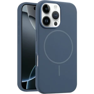 iPhone 16 Pro Max Magsafe ile Uyumlu Sıvı Silikon Düşme Önleyici Telefon Kılıfı (Yurt Dışından)