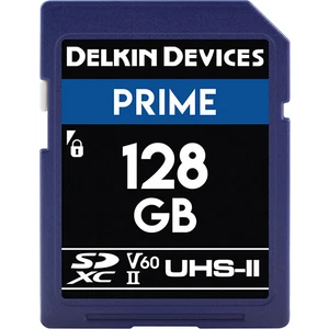 Delkin Devices 128GB Prime UHS-II SDXC (V60) Hafıza Kartı