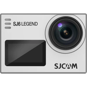 SJCAM SJ6 Legend WiFi 4K UHD 16MP 166° 2” Dokunmatik Geniş Ekran Sanal Jiroskop Sabitleme 1000mAh Geniş Batarya 240 FPS Ağır Çekim 30 Metre Su Geçirmez Kılıflı Aksiyon Kamerası Gümüş