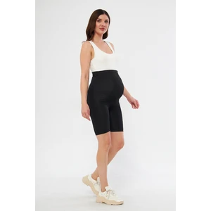 Lesa Wear Diz Üstü Biker Ayarlanabilir Yüksek Bel Esnek  Kısa Hamile Tayt
