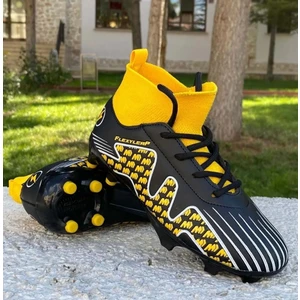 Pele-flt Çocuk Çoraplı Dişli Krampon Futbol Ayakkabısı