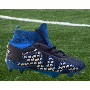 Pele-flt Çocuk Çoraplı Dişli Krampon Futbol Ayakkabısı