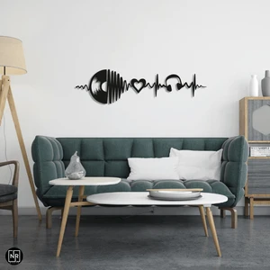 NR Dizayn Müzik Ritim Dekoratif Tablo