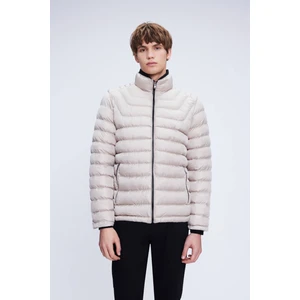 Vizon Dinamik Fit Hakim Yaka Şişme Mont