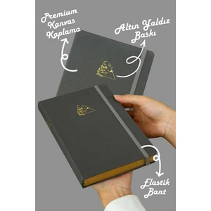 Victoria's Journals Bujo Kraft Keten Defter 96 Yaprak A5 150 Gr. Kraft Çizgili