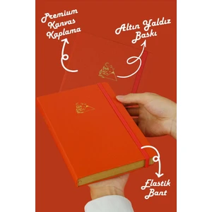 Victoria's Journals Bujo Kraft Keten Defter 96 Yaprak A5 150 Gr. Kraft Çizgili