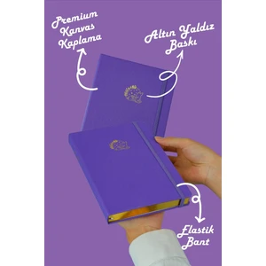 Victoria's Journals Bujo Keten Defter 96 Yaprak A5 160 Gr. Noktalı