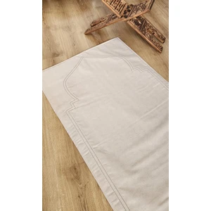 Seccade Naturel Düz Ham Keten Yumuşak Iç Dolgulu 70X115 Sade Ç2