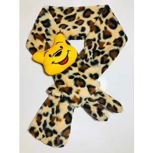 Leopar Atkı Kaşkol Boyunluk Çocuk Temalı