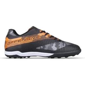 Mp 242-2106 Erkek Halı Saha Ayakkabı - Siyah-Turuncu - 43