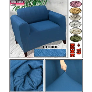 Yeni Mikro Petek Kumaş Tekli Koltuk & Berjer Koltuk Kılıfı Arkası Dahil Kapatıyoruz.