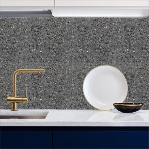 Mutfak Tezgah Arası Kendinden Yapışkanlı Folyo Kaplama Granit Desen 60 cm  x 100 cm