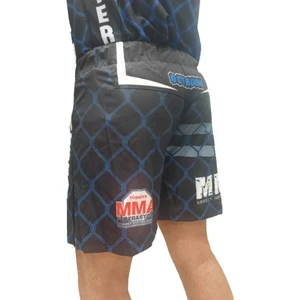 MMA Maç Şortu Federasyon Onaylı Mavi