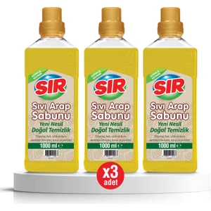 Sıvı Arap Sabunu 1000 ml 3'lü