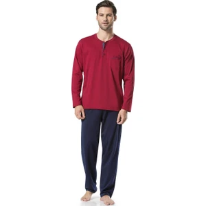 Pierre Cardin Erkek Uzun Kollu Penye  Pijama