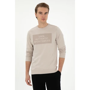 U.S. Polo Assn. Erkek Taş Sweatshirt 50290250-VR049