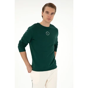 U.S. Polo Assn. Erkek Koyu Yeşil Sweatshirt 50293436-VR079