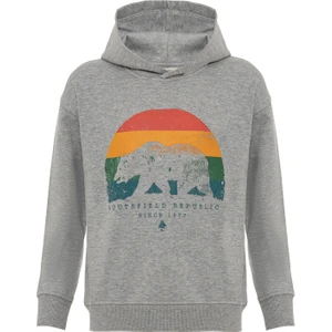 Routefield Homer Unisex Çocuk Gri Sweatshirt