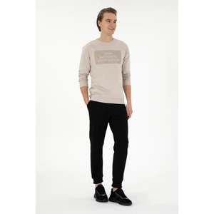 U.S. Polo Assn. Erkek Siyah Eşofman Altı 50299452-VR046