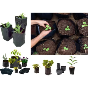 Polatoğlu Tarım Fide Fidan Poşeti 13 cm x 27 Cm, 150 Adet, Fidan Poşeti, Fide Fidan Poşeti, Fidan Tüpü