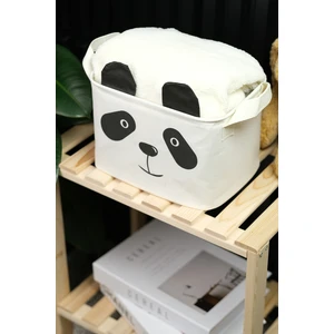 Panda Desenli Dikdörtgen Sepet Organizer 25  x  15  x  18