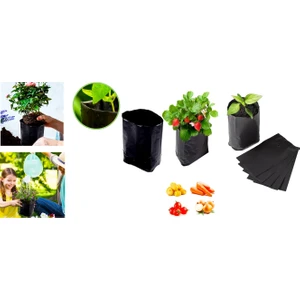 Polatoğlu Tarım Fide Fidan Poşeti 15 cm x 28 Cm, 50 Adet, Fidan Poşeti, Fide Fidan Poşeti, Fidan Tüpü