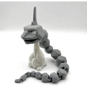 #0095 Onix Hareketli Pokemon Figürü