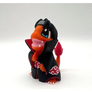 #0004 Itachi Charmander Pokemon Figürü (Naruto)