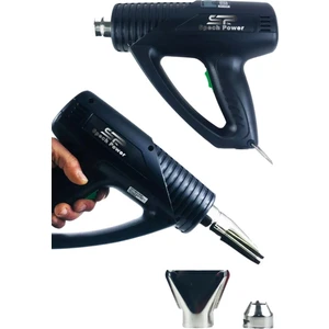 Spech Power Alman 3600 Watt Yanmaz Motor Tam Profesyonel Isı Ayarlı Sıcak Hava Tabancası