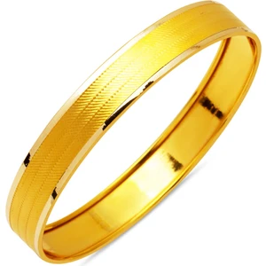 Hasır Model 14 Ayar Altın Bilezik