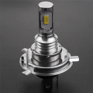 LED Ampuller, 2x H4 9003 Hb2 6000K Süper Beyaz Csp LED Far Ampul Takımı Yüksek Düşük Işın Canbus, Gümüş (Yurt Dışından)