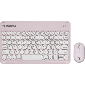 Tmk-08 Pembe Kablosuz Bluetooth Klavye Mouse Seti