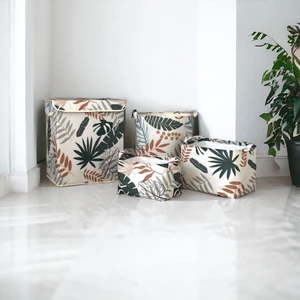 Çok Amaçlı Oyuncak,çamaşır,havlu Sepeti Seti 4'lü