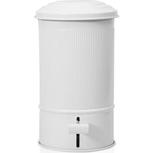 The Mia Stripe Mutfak ve Banyo Çöp Kovası Beyaz 5 Lt