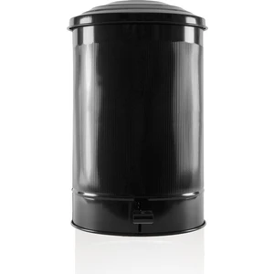 The Mia Stripe Mutfak Çöp Kovası Siyah 37 Lt