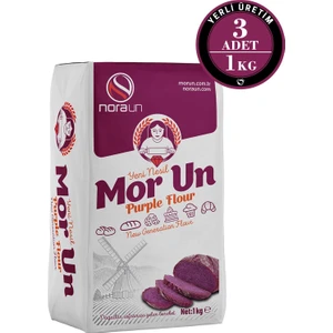 Nora Un Mor Un 1 kg 3 Adet (Vegan)