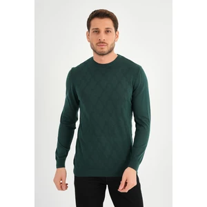 Alexander Gardi Bisiklet Yaka Desenlı Kazak (E20-511402)