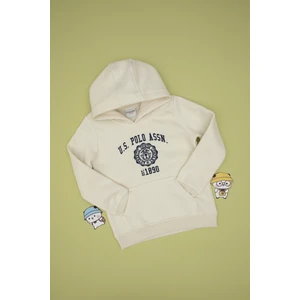U.S. Polo Assn. Erkek Çocuk Krem Sweatshirt 50290885-VR071