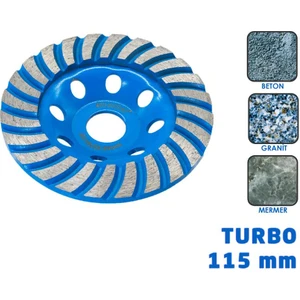 504905 Turbo Elmas Yüzey Temizleme 115 mm