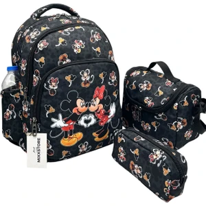 Mixx Store Karakter Desenli Folyo Beslenmeli ve Kalemlikli Kız Ilkokul Çantası