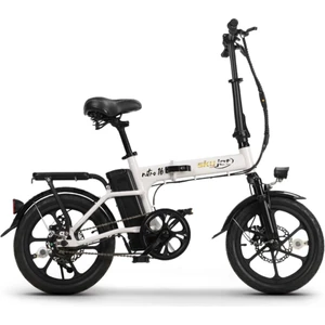 Nıtro-16 Pedal Destekli Elektrikli Bisiklet (Beyaz)
