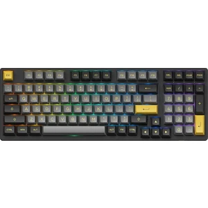 AKKO 3098B Plus Black – Gold RGB Kablosuz Hotswap Mekanik Gaming Klavye