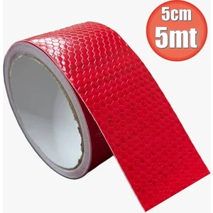 Adalı Dijital Baskı Kırmızı Reflektör Bant