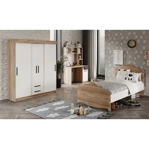Ildır Cocuk Odası Takımı Tamamı Mdf Flora ve Beyaz